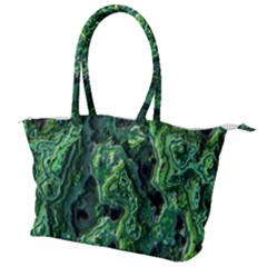 Green Pattern Background Abstract Canvas Shoulder Bag