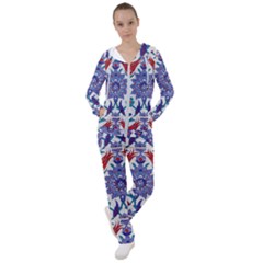 Art Artistic Ceramic Colorful Women s Tracksuit