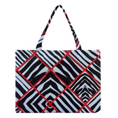 Model Abstract Texture Geometric Medium Tote Bag