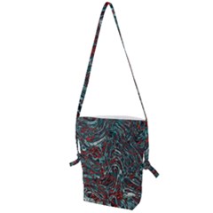 Pattern Structure Background Facade Folding Shoulder Bag