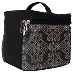 Line Geometry Pattern Geometric Make Up Travel Bag (big)