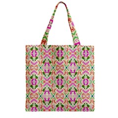 Ml 5-3 Zipper Grocery Tote Bag by ArtworkByPatrick