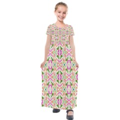 Ml 5-3 Kids  Short Sleeve Maxi Dress by ArtworkByPatrick