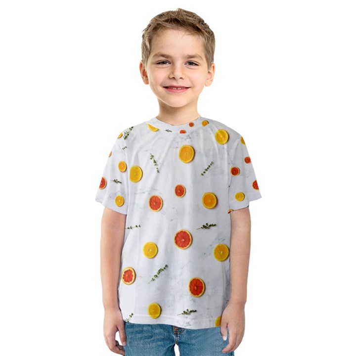 Citrus Thyme Kids  Sport Mesh Tee