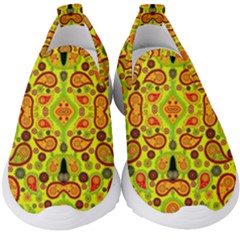 Ml 5-5 Kids  Slip On Sneakers by ArtworkByPatrick