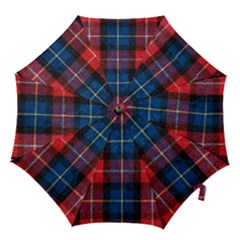 Blue & Red Plaid Hook Handle Umbrellas (small) by WensdaiAmbrose