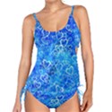 Valentine Heart Love Blue Tankini Set View1