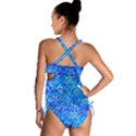 Valentine Heart Love Blue Tankini Set View2