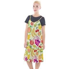 Seamless Pattern Fruit Camis Fishtail Dress by Mariart