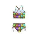 Textured Grunge Background Pattern Girls  Tankini Swimsuit View2