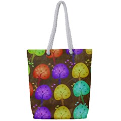 Textured Grunge Background Pattern Full Print Rope Handle Tote (small) by Mariart