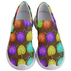 Textured Grunge Background Pattern Women s Lightweight Slip Ons