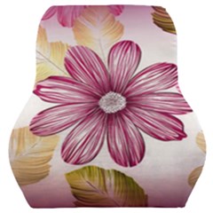 Star Flower Car Seat Back Cushion  by Mariart