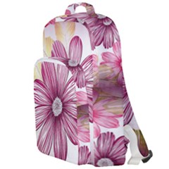 Star Flower Double Compartment Backpack by Mariart