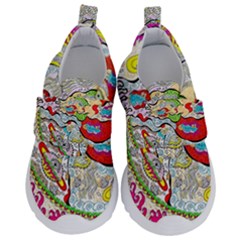 Supersonic Pyramid Protector Angels Kids  Velcro No Lace Shoes