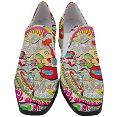 Supersonic Pyramid Protector Angels Slip On Heel Loafers by chellerayartisans