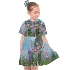 Cute Little Fairy Kids  Sailor Dress by FantasyWorld7