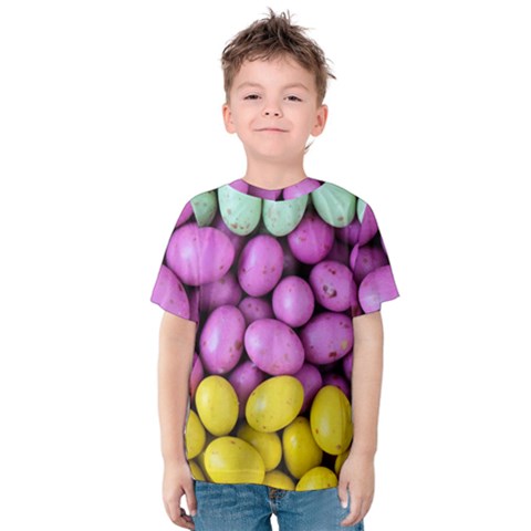 Jelly Beans - Pastel Kids  Cotton Tee by WensdaiAmbrose