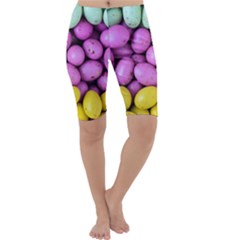 Jelly Beans - Pastel Cropped Leggings  by WensdaiAmbrose