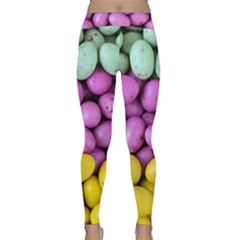 Jelly Beans - Pastel Classic Yoga Leggings by WensdaiAmbrose