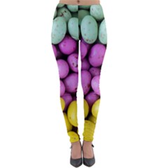 Jelly Beans - Pastel Lightweight Velour Leggings by WensdaiAmbrose