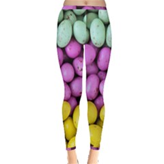 Jelly Beans - Pastel Inside Out Leggings by WensdaiAmbrose