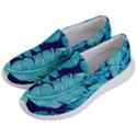 Tropical Greens Leaves Banana Men s Lightweight Slip Ons View2