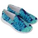 Tropical Greens Leaves Banana Men s Lightweight Slip Ons View3