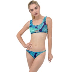 Tropical Greens Leaves Banana The Little Details Bikini Set by Mariart