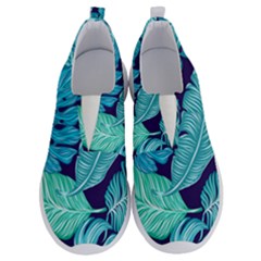 Tropical Greens Leaves Banana No Lace Lightweight Shoes by Mariart