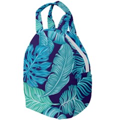 Tropical Greens Leaves Banana Travel Backpacks by Mariart