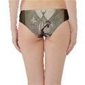 Funny Giraffe With Herats And Butterflies Hipster Bikini Bottoms View2