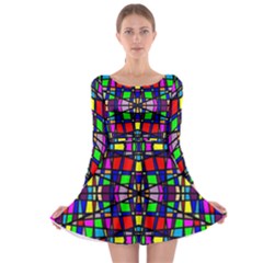 Ml 6-1 Long Sleeve Skater Dress