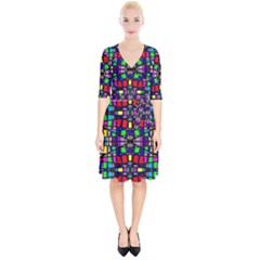 Ml 6-1 Wrap Up Cocktail Dress