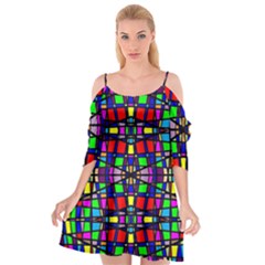 Ml 6-1 Cutout Spaghetti Strap Chiffon Dress by ArtworkByPatrick