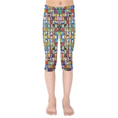 Ml-65 Kids  Capri Leggings  by ArtworkByPatrick