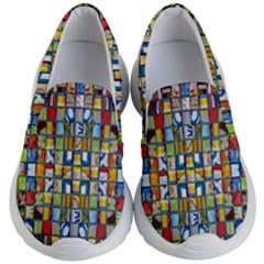 Ml-65 Kids  Lightweight Slip Ons by ArtworkByPatrick