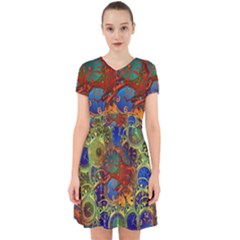 Time Clock Distortion Adorable In Chiffon Dress by Mariart