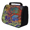 Time Clock Distortion Full Print Travel Pouch (Small) View1