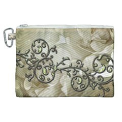 A Touch Of Vintage Canvas Cosmetic Bag (xl) by FantasyWorld7