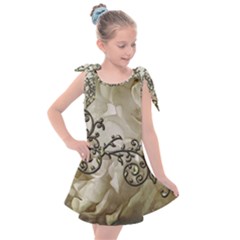 A Touch Of Vintage Kids  Tie Up Tunic Dress by FantasyWorld7