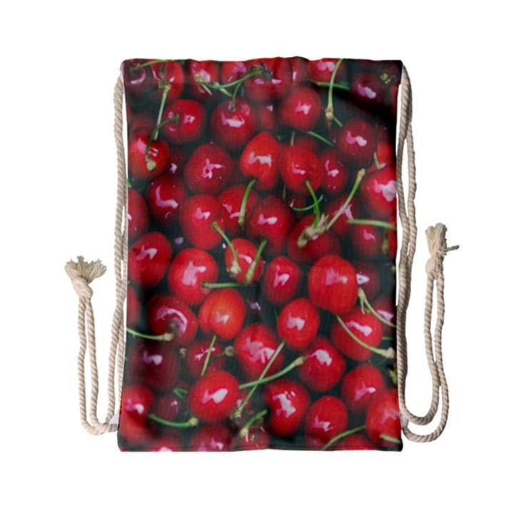 Cherries Jubilee Drawstring Bag (Small)