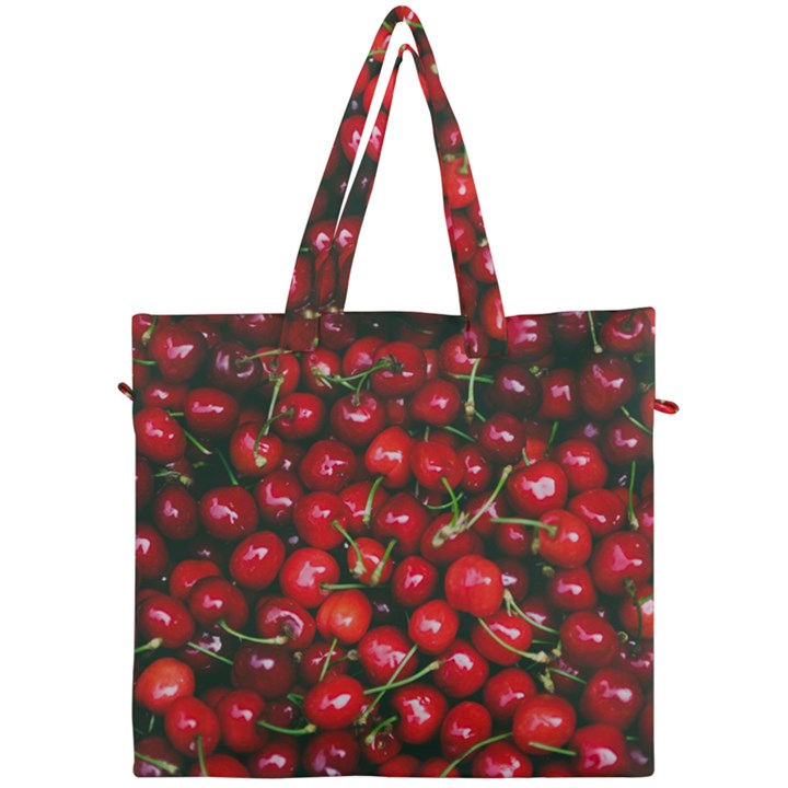 Cherries Jubilee Canvas Travel Bag