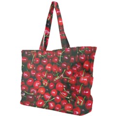 Cherries Jubilee Simple Shoulder Bag by WensdaiAmbrose