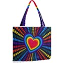 Rainbow Pop Heart Mini Tote Bag View2