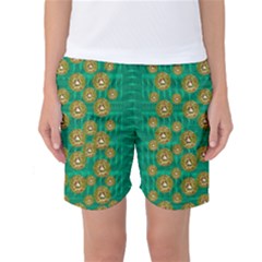 Elf Juice Women s Basketball Shorts by pepitasart