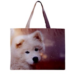 Puppy Love Zipper Mini Tote Bag by WensdaiAmbrose