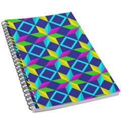 Pattern Star Abstract Background 5 5  X 8 5  Notebook