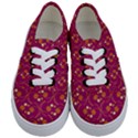 Pattern Wallpaper Seamless Abstract Kids  Classic Low Top Sneakers View1