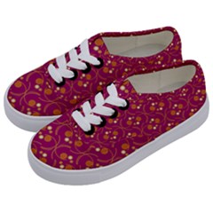 Pattern Wallpaper Seamless Abstract Kids  Classic Low Top Sneakers by Pakrebo